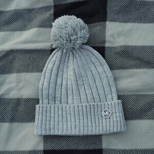 NWOT Michael Kors Pom Beanie Hat Free Size